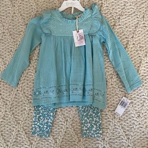 Girls NWT Jessica Simpson outfit set size 4